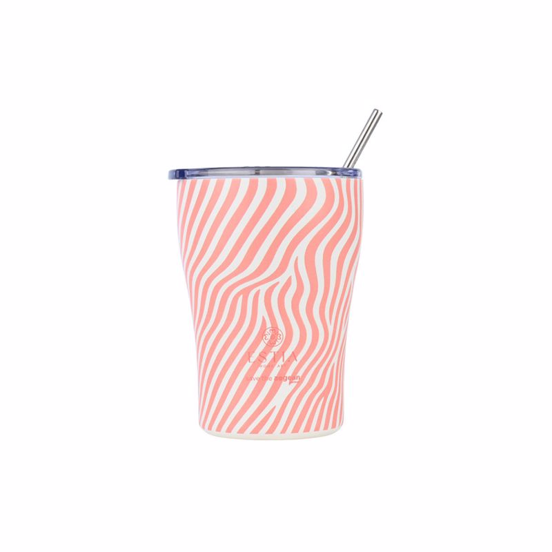 Estia Θερμός Coffee Mug SAVE THE AEGEAN 350ml SOFT RIPPLE 01-31732